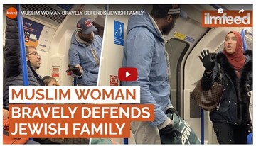 شجاعت زن مسلمان در متروی لندن، تحسین مردم را برانگیخت