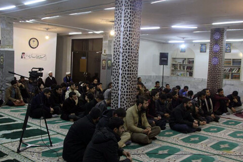 نشست بصیرتی ویژه اغتشاشات اخیر در مدرسه علمیه امام خمینی(ره) بجنورد