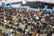 تصاویر/ تجمع طلاب و روحانیون شیراز در حمایت از اقتدار و امنیت کشور