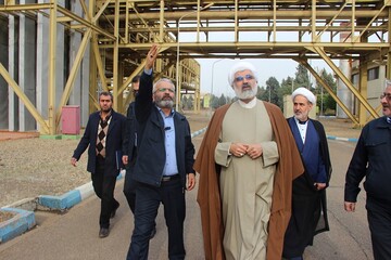 بازدید مدیر حوزه قزوین از نیروگاه شهید رجایی+ عکس