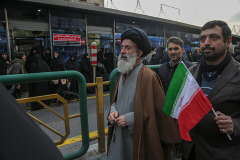 تصویری رپورٹ|تہران میں غیرملکی حمایت یافتہ شرپسندوں کے خلاف عظیم الشان ریلی