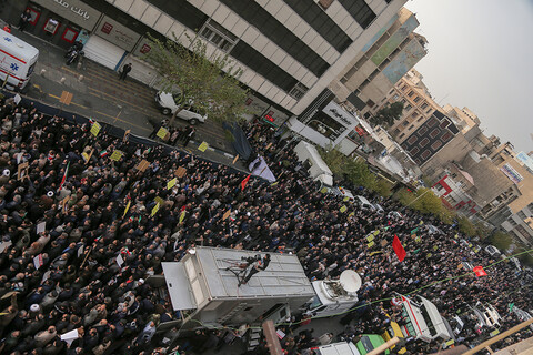 راهپیمایی مردم تهران در حمایت از امنیت و اقتدار کشور
