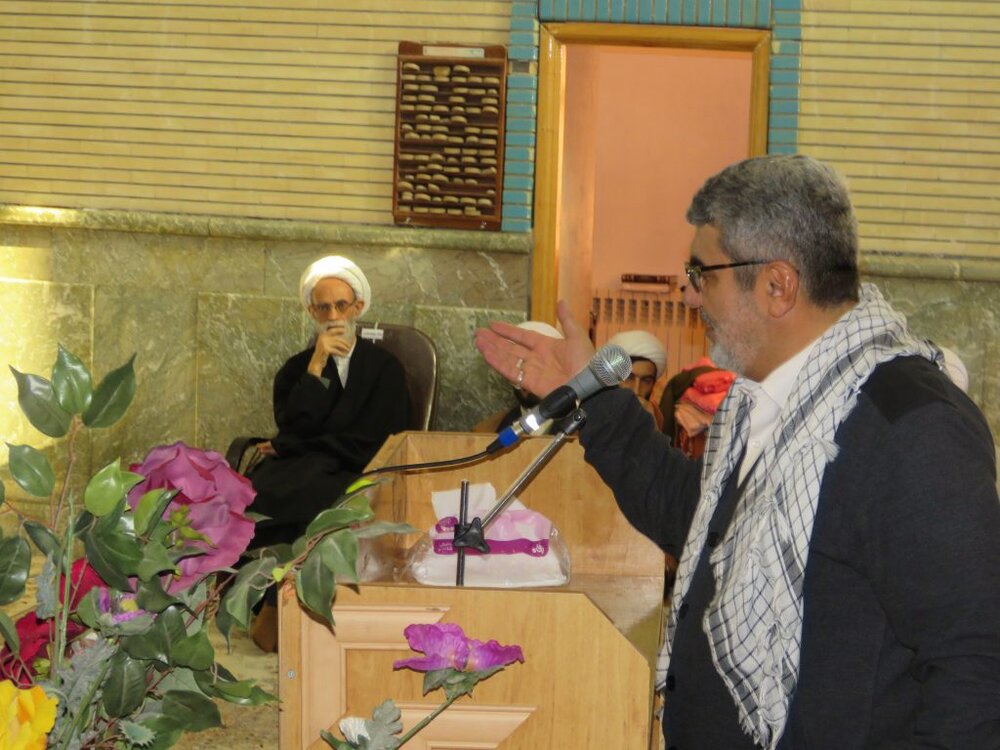  گرامیداشت هفته بسیج در حوزه علمیه بناب 