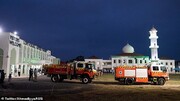 پذیرایی از آتش نشانان در ۳۰ امین سالگرد تاسیس مسجدی در سیدنی