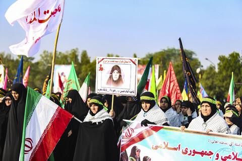 اجتماع 15 هزار نفری بسیجیان خوزستان