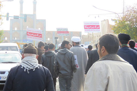تصاویر/ راهپیمایی یزدی در حمایت از اقتدار و امنیت کشور