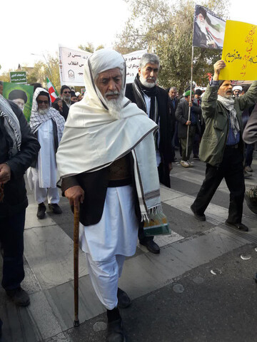 راهپیمایی یزدی ها در حمایت از اقتدار و امنیت کشور