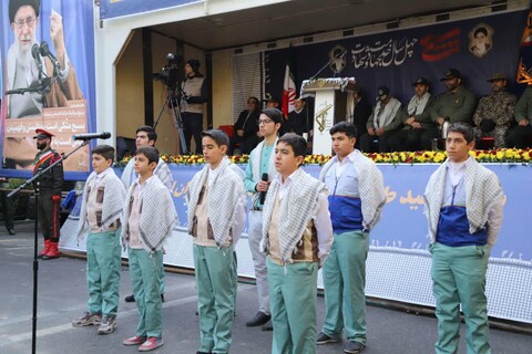 تصاویر حضور نماینده ولی فقیه استان در همایش بسیجیان تبریز