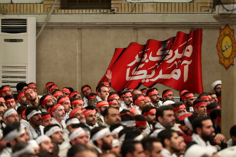 تصاویر/ دیدار جمعی از بسیجیان سراسر کشور با رهبر انقلاب