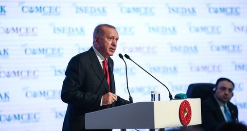 Erdogan urges Islamic world to unite forces to overcome problems