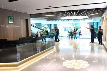 مساجد سنگاپور مانور آموزشی ضدتروریستی برگزار می‌کنند