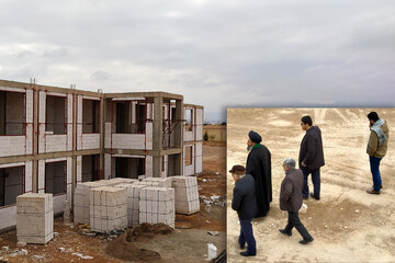 بازدید معاون منابع انسانی و پشتیبانی حوزه علمیه استان یزد از پروژه عمرانی حوزه علمیه میبد