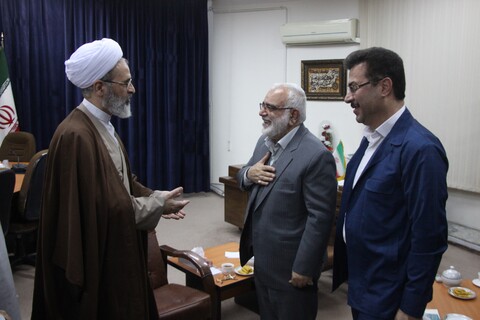 دیدار رئیس کمیته امداد امام خمینی(ره) با آیت الله اعرافی