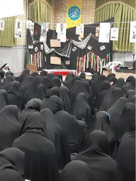 مراسم یادواره شهدا در جامعه الزهرا برگزار شد