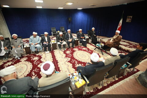 Ayatollah Arafi a rencontré certains des personnalités Sunnites de la province de Golestân