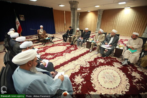 Ayatollah Arafi a rencontré certains des personnalités Sunnites de la province de Golestân