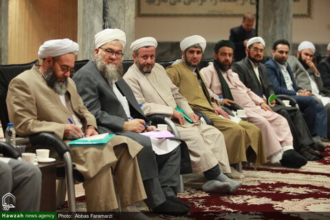 Ayatollah Arafi a rencontré certains des personnalités Sunnites de la province de Golestân