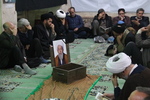 تصاویر مراسم یادبود مرحوم حجت الاسلام والمسلمین روحی یزدی