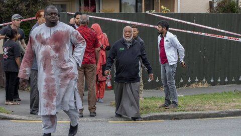 عکس حمله تروریستی به مسجد کرایست چرچ در میان عکس های برتر سال