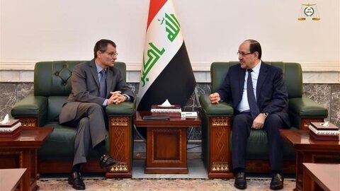 نوری مالکی رئیس ائتلاف دولت قانون عراق