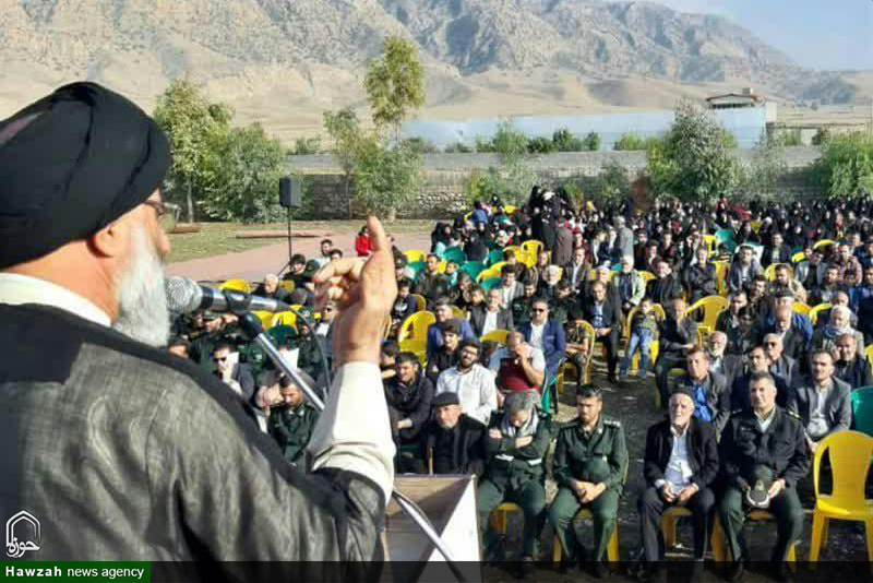 گرامیداشت نخستین شهید مدافع حرم روستای چلچلک شهرستان باغملک