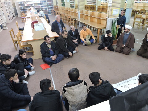بازدید دانش آموزان تبریزی از مدرسه علمیه حضرت ولیعصر(عج)تبریز