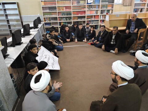 بازدید دانش آموزان تبریزی از مدرسه علمیه حضرت ولیعصر(عج)تبریز