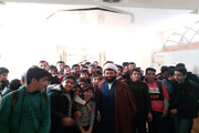 دانش آموزان قروه ای از مدرسه امام صادق (ع) بازدید کردند+ عکس