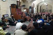 اعتکاف علمی طلاب کرمانشاه در مسجد جامع+ عکس