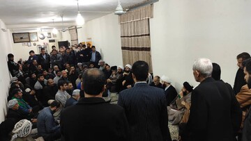 عکس/ رئیس سازمان تبلیغات اسلامی پای درد و دل مردم و شیوخ عشیره‌های شهرک طالقانی ماهشهر