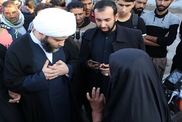 نماینده اعزامی رهبر معظم انقلاب صدای ماهشهری ها را شنید+ عکس