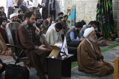 مراسم دعا برای آزادی و سلامتی شیخ زکزاکی در مدرسه علمیه معصومیه