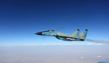یک فروند جنگنده میگ-۲۹ در حین انجام ماموریت دچار سانحه شد
