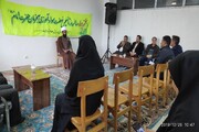 تصاویر/ بازدید مربیان نهضت سوادآموزی از مدرسه علمیه اسلام آباد غرب