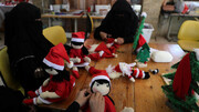 Muslim women spread Christmas cheer in Gaza