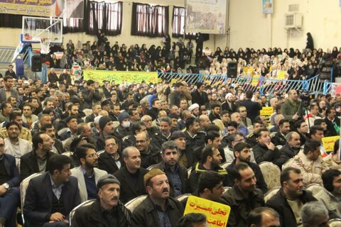 تجمع گرامیداشت حماسه ۹ دی در کردستان