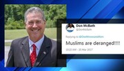 وکیل حامی ترامپ به خاطر اهانت به مسلمانان و اقلیت ها، تعلیق شد