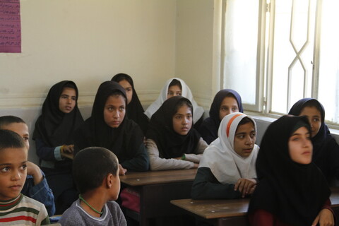 فعالیت‌های جهادی طلاب مدرسه فقهی شمس الشموس در منطقه الهایی خوزستان