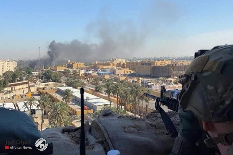 ادامه حضور معترضان عراقی در مقابل سفارت آمریکا/ سفارت: سربازان آمریکایی اجازه شلیک دارند