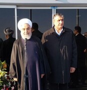 افتتاح سالن ویژه حجاج فرودگاه اردبیل با حضور رئیس جمهور
