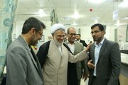 تصاویر/ بازدید نماینده ولی فقیه در هرمزگان از بیمارستان شهید محمدی به مناسبت روز پرستار