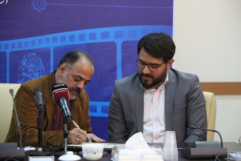نشست خبری پروژه سینمایی حضرت فاطمه معصومه(س)