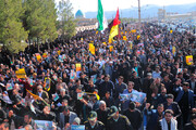 تصاویر/ راهپیمایی مردم بیرجند در پی شهادت سردار سپهبد حاج قاسم سلیمانی