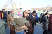 تصاویر/ مردم خوی در عزای سردار سلیمانی