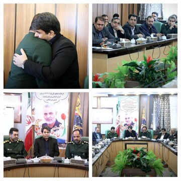 استاندار یزد برای تسلیت به دیدار فرمانده سپاه الغدیر رفت