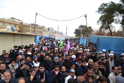 راهپیمایی خودجوش مردم قم به مناسبت شهادت سردار سلیمانی