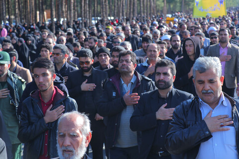 راهپیمایی مردم بیرجند در پی شهادت سردار سپهبد حاج قاسم سلیمانی