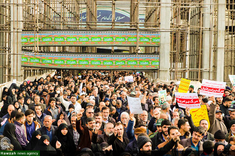 تصاویر/ انزجار مردم اصفهان از جنایت تروریستی آمریکا