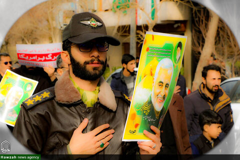 تصاویر/ انزجار مردم اصفهان از جنایت تروریستی آمریکا