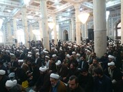 تجمع حوزویان هم اکنون در مسجد اعظم آغاز شد